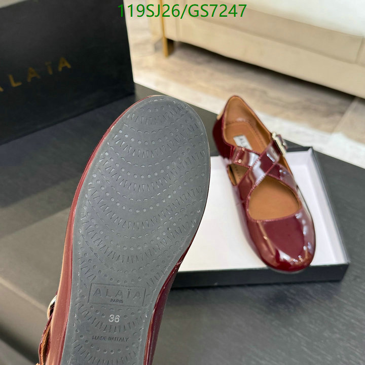 Women Shoes-ALAIA Code: GS7247 $: 119USD
