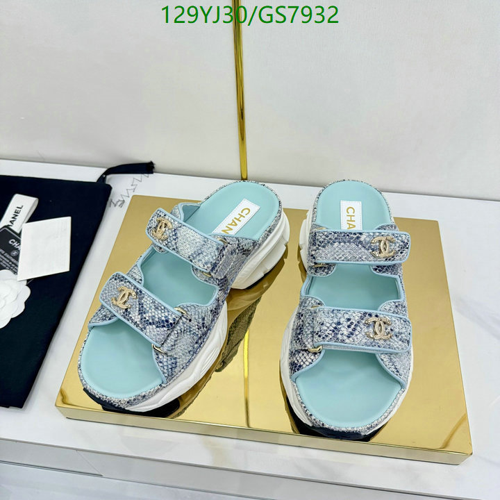 Women Shoes-Chanel Code: GS7932 $: 129USD
