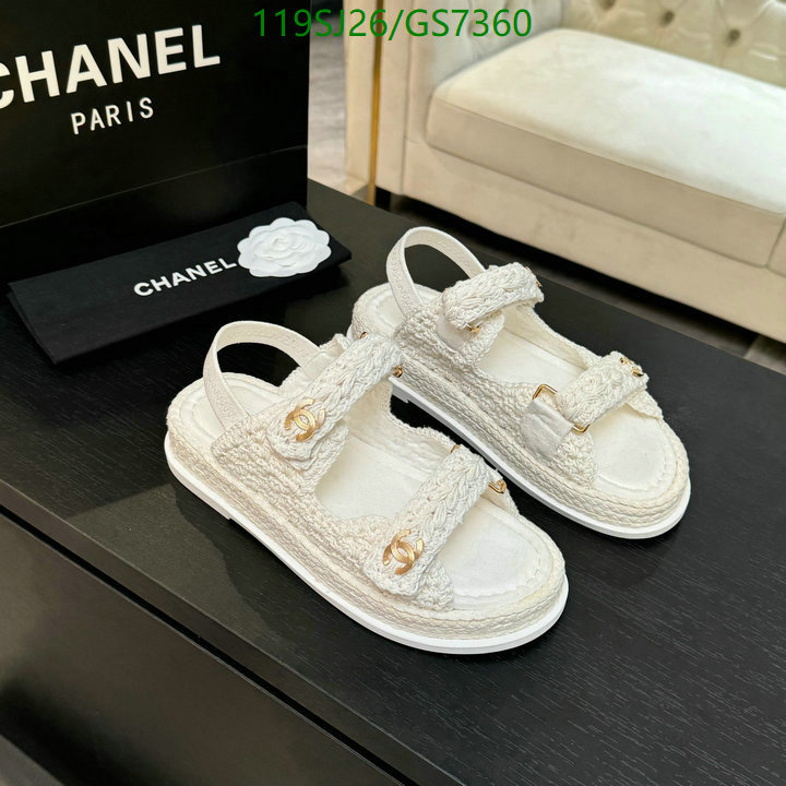Women Shoes-Chanel Code: GS7360 $: 119USD