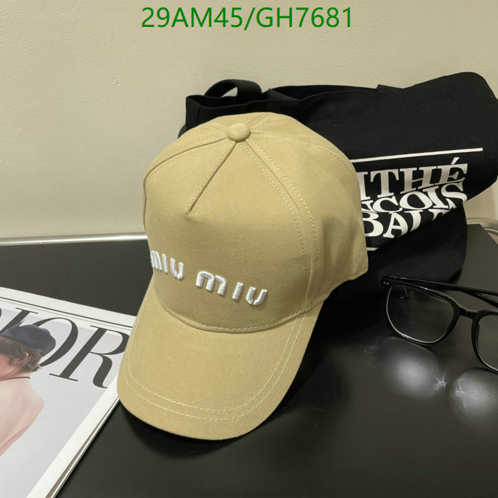 Cap-(Hat)-Miu Miu Code: GH7681 $: 29USD