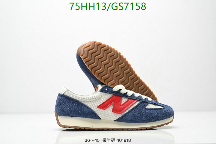 Men shoes-New Balance Code: GS7158 $: 75USD