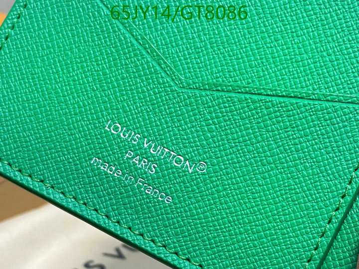 LV Bag-(Mirror)-Wallet- Code: GT8086 $: 65USD