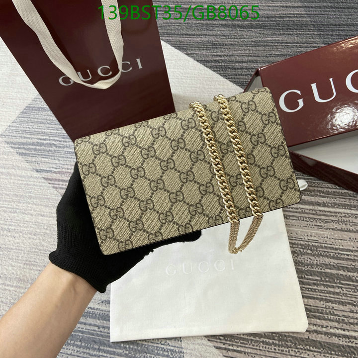 Gucci Bag-(Mirror)-Crossbody- Code: GB8065 $: 139USD