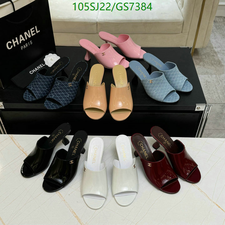 Women Shoes-Chanel Code: GS7384 $: 105USD