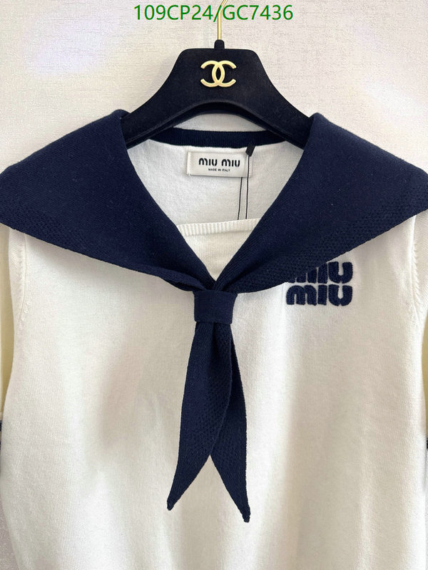 Clothing-MIUMIU Code: GC7436 $: 109USD