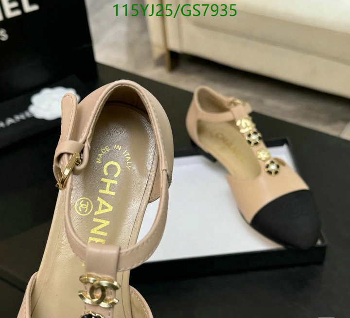 Women Shoes-Chanel Code: GS7935 $: 115USD