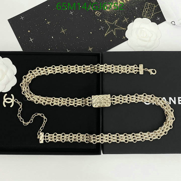 Jewelry-Chanel Code: GJ6752 $: 65USD