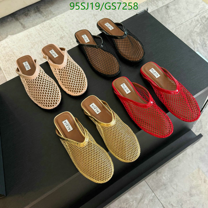 Women Shoes-ALAIA Code: GS7258 $: 95USD