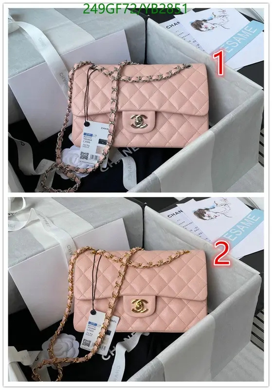 Chanel Bag-(Mirror)-Crossbody- Code: YB2851 $: 249USD