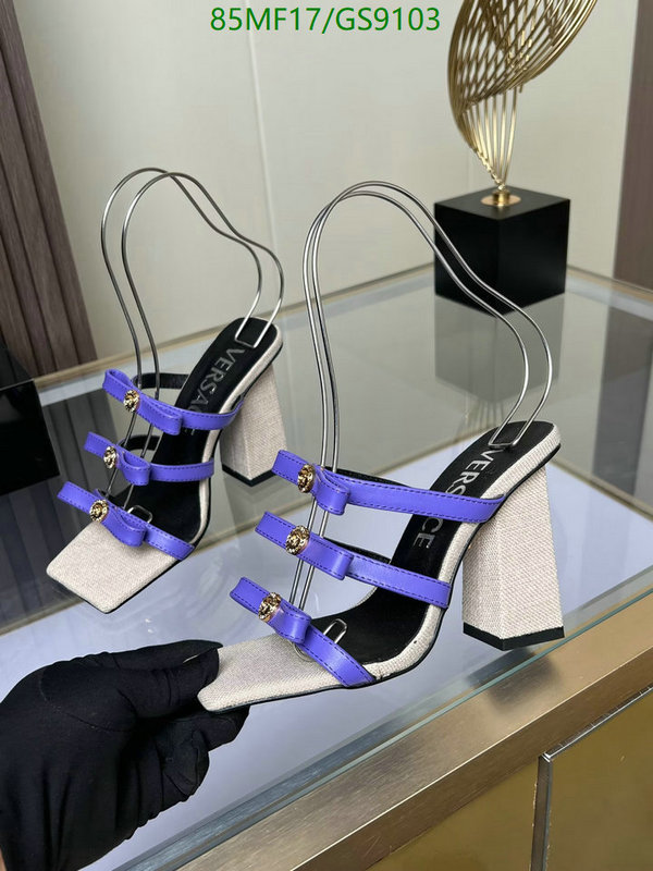 Women Shoes-Versace Code: GS9103 $: 85USD