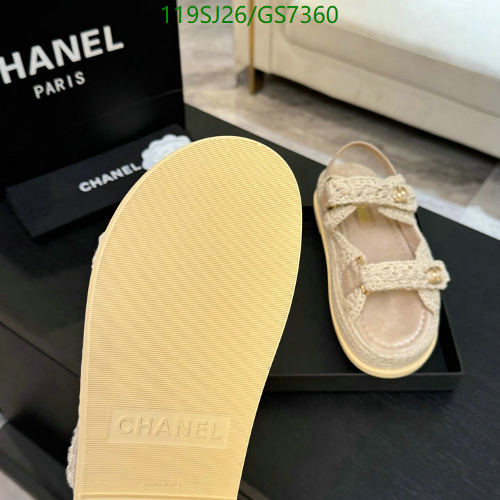 Women Shoes-Chanel Code: GS7360 $: 119USD