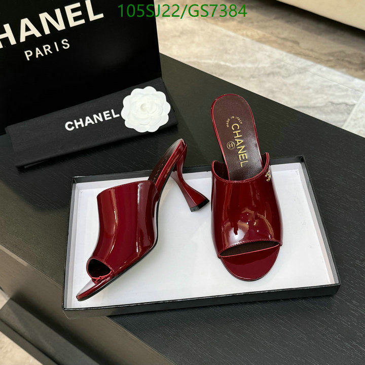 Women Shoes-Chanel Code: GS7384 $: 105USD