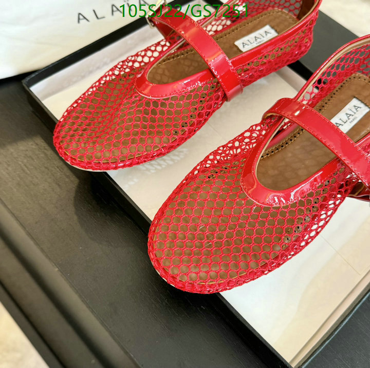 Women Shoes-ALAIA Code: GS7251 $: 105USD