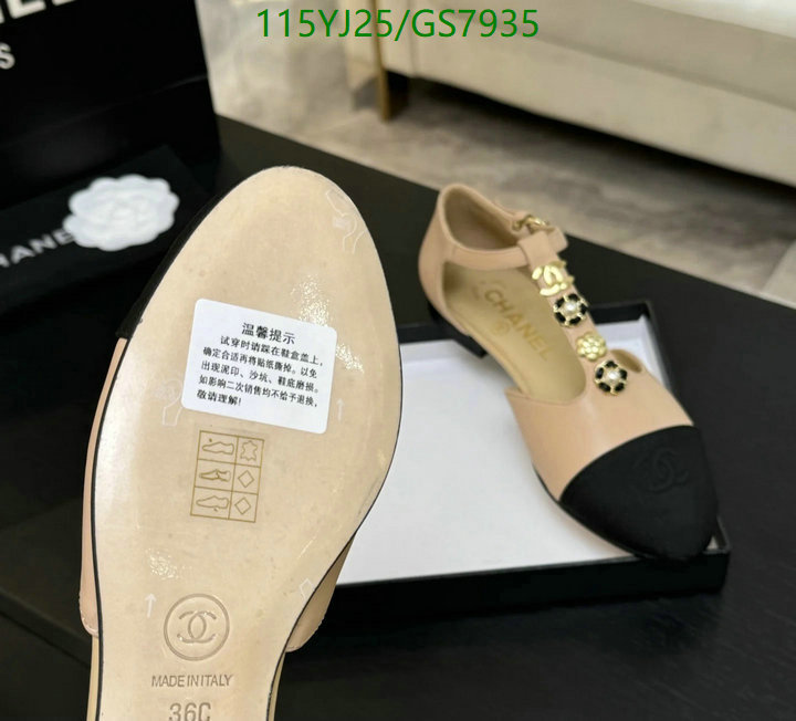 Women Shoes-Chanel Code: GS7935 $: 115USD