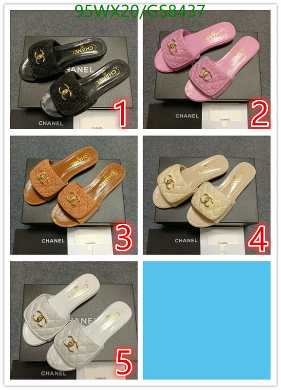 Women Shoes-Chanel Code: GS8437 $: 95USD