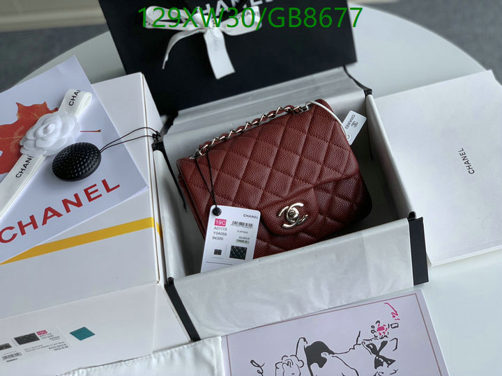 Chanel Bag-(Mirror)-Crossbody- Code: GB8677 $: 129USD