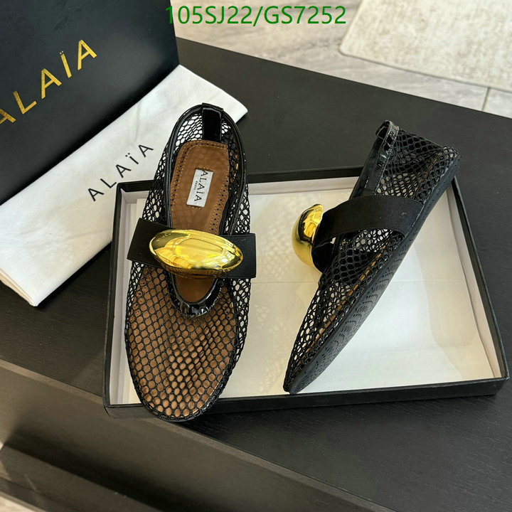 Women Shoes-ALAIA Code: GS7252 $: 105USD