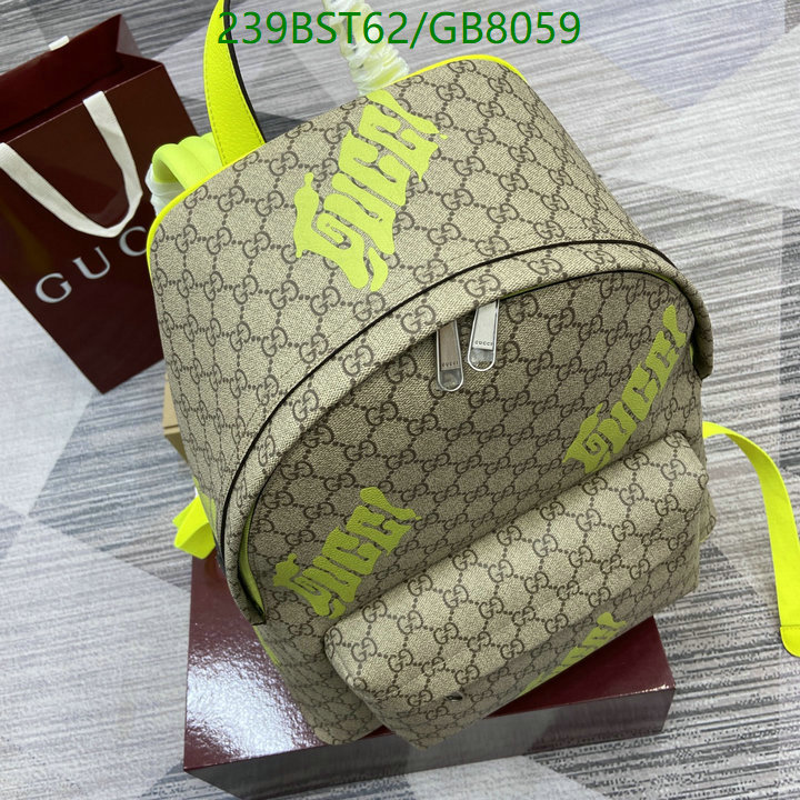 Gucci Bag-(Mirror)-Backpack- Code: GB8059 $: 239USD