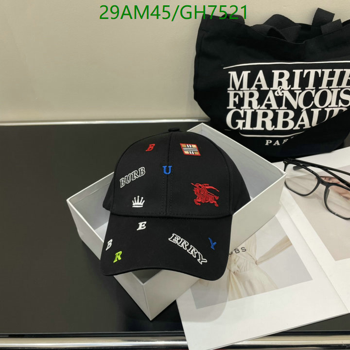 Cap-(Hat)-Burberry Code: GH7521 $: 29USD