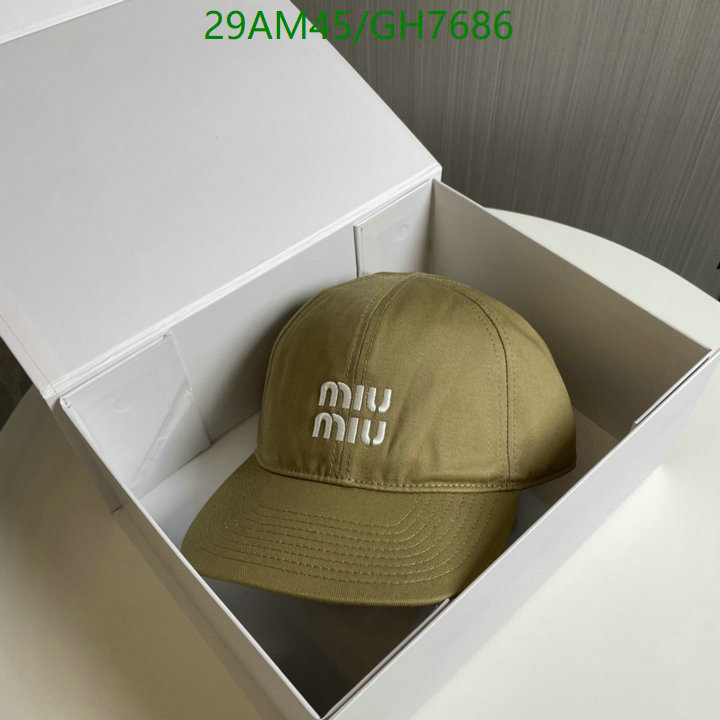 Cap-(Hat)-Miu Miu Code: GH7686 $: 29USD