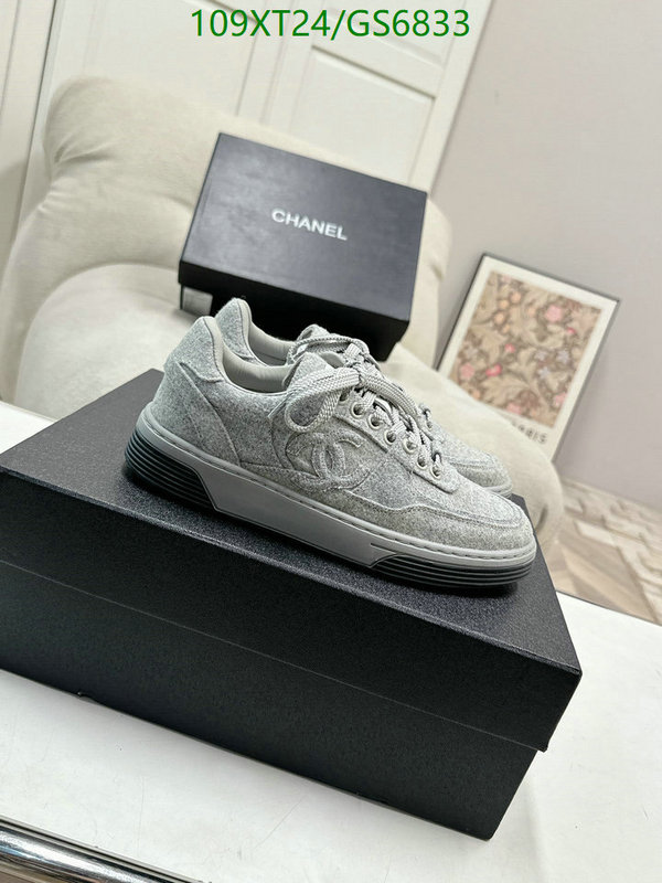 Men shoes-Chanel Code: GS6833 $: 109USD