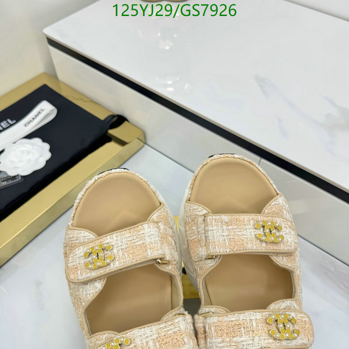 Women Shoes-Chanel Code: GS7926 $: 125USD