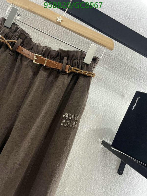 Clothing-MIUMIU Code: GC8967 $: 95USD