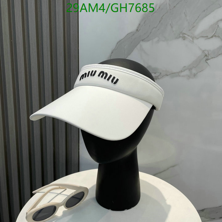 Cap-(Hat)-Miu Miu Code: GH7685 $: 29USD