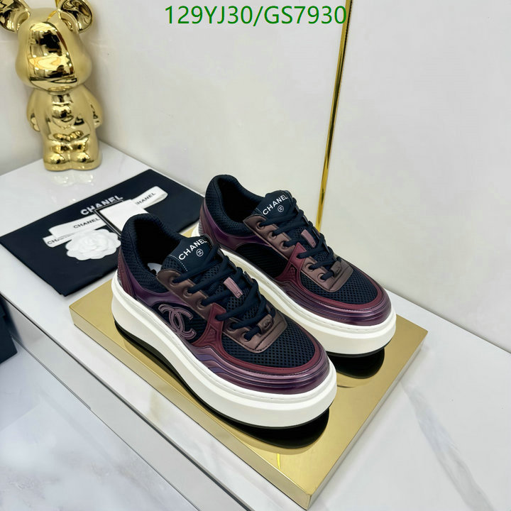 Women Shoes-Chanel Code: GS7930 $: 129USD
