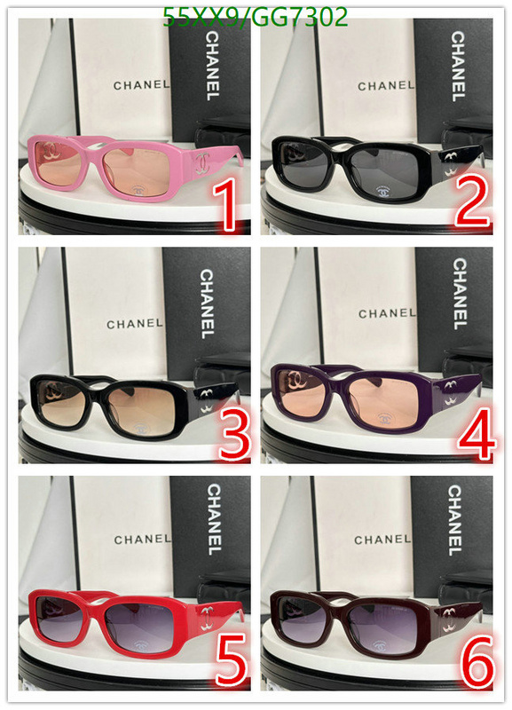 Glasses-Chanel Code: GG7302 $: 55USD