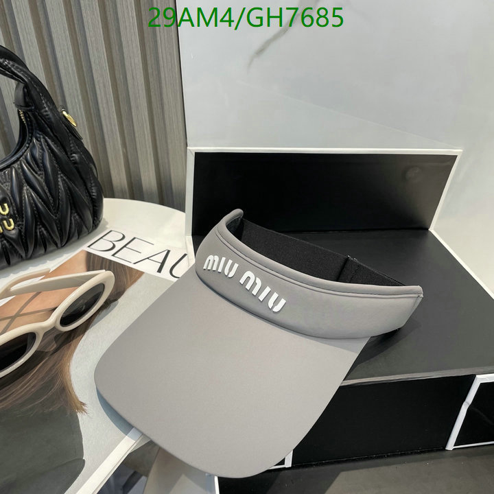 Cap-(Hat)-Miu Miu Code: GH7685 $: 29USD