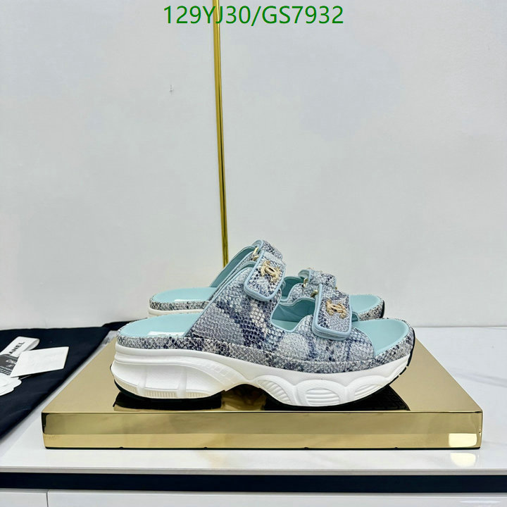 Women Shoes-Chanel Code: GS7932 $: 129USD