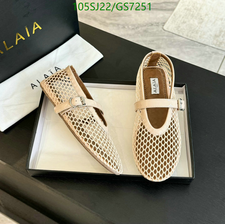 Women Shoes-ALAIA Code: GS7251 $: 105USD