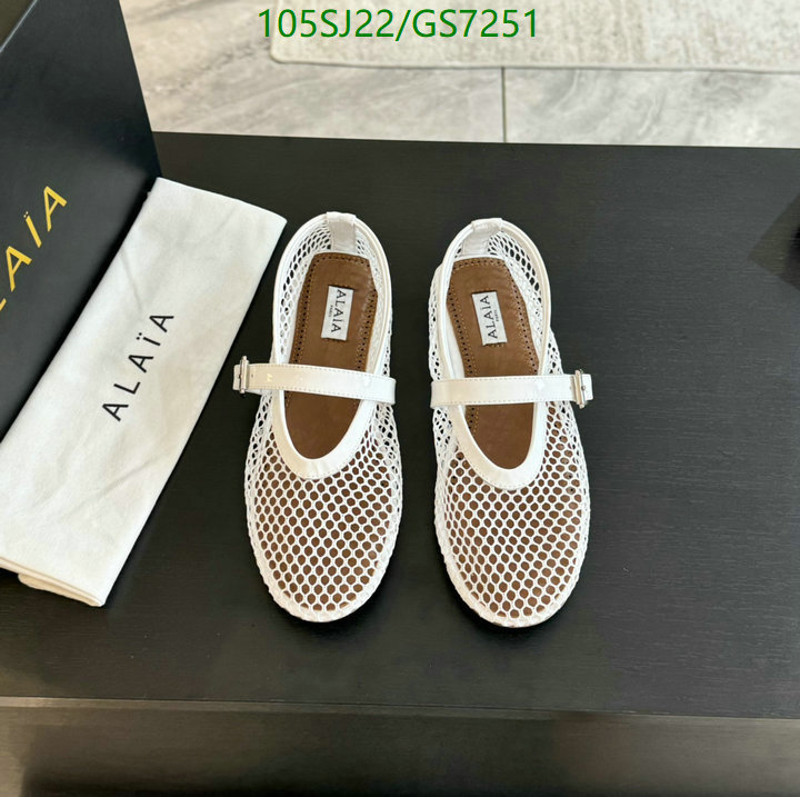 Women Shoes-ALAIA Code: GS7251 $: 105USD