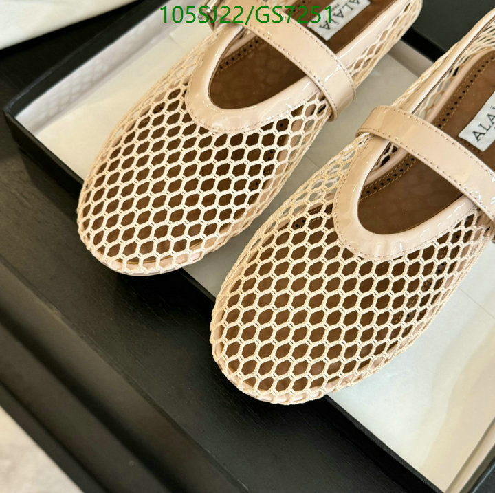 Women Shoes-ALAIA Code: GS7251 $: 105USD
