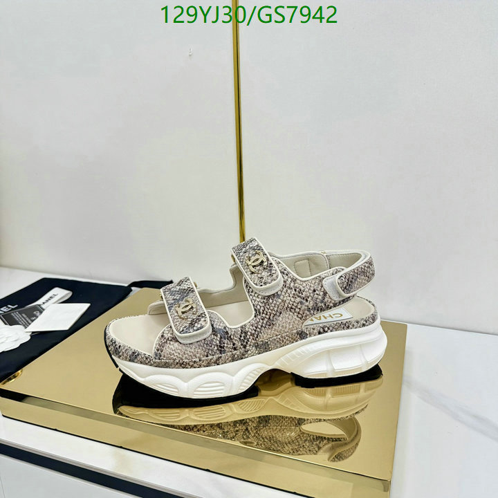 Women Shoes-Chanel Code: GS7942 $: 129USD