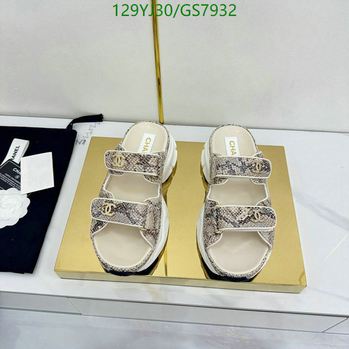 Women Shoes-Chanel Code: GS7932 $: 129USD