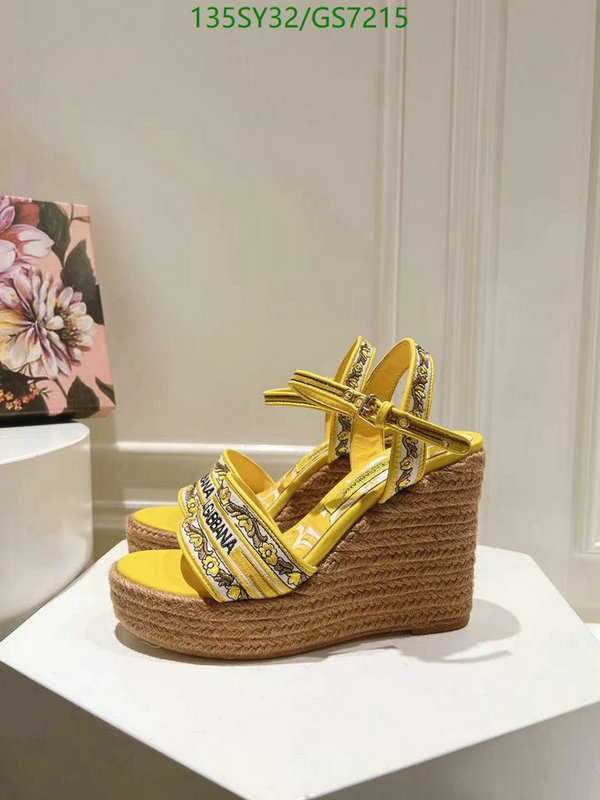 Women Shoes-D&G Code: GS7215 $: 135USD