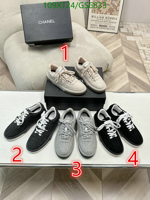 Men shoes-Chanel Code: GS6833 $: 109USD