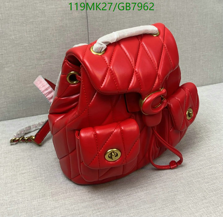 Coach Bag-(4A)-Backpack- Code: GB7962 $: 119USD