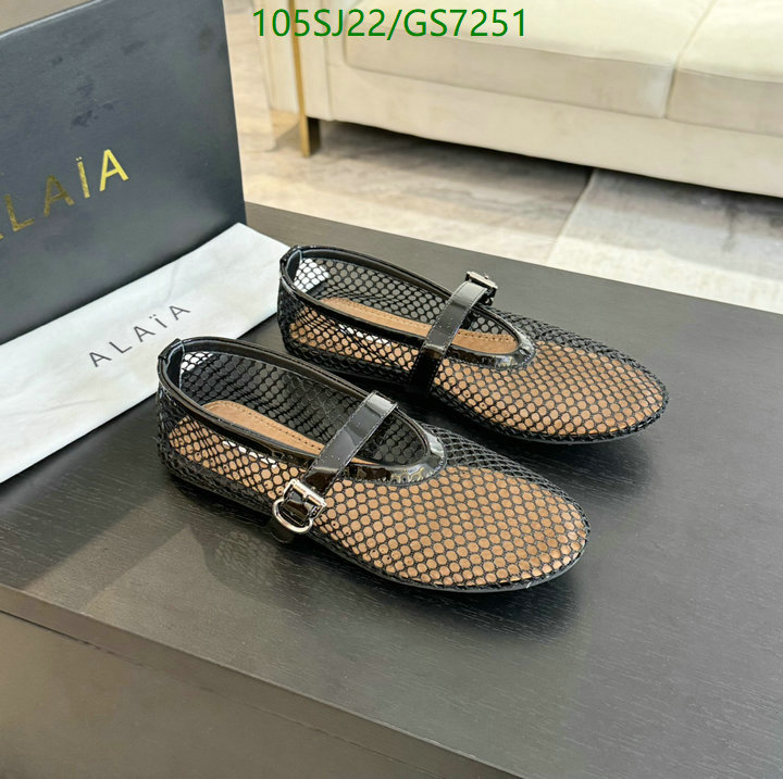 Women Shoes-ALAIA Code: GS7251 $: 105USD
