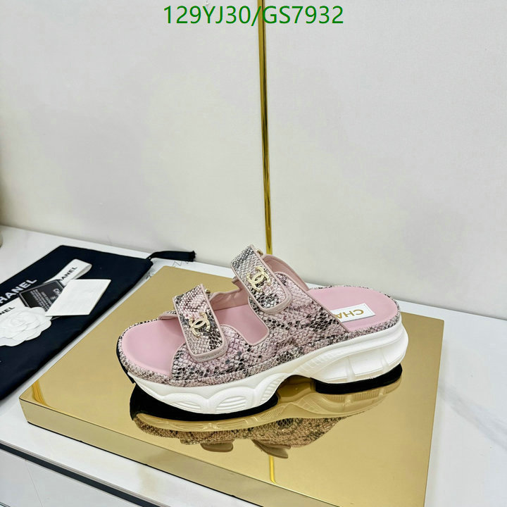 Women Shoes-Chanel Code: GS7932 $: 129USD