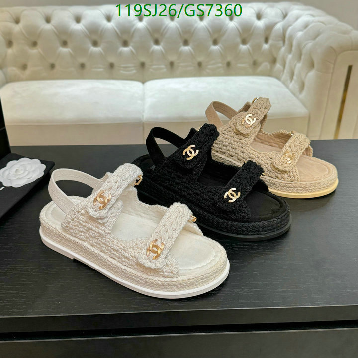 Women Shoes-Chanel Code: GS7360 $: 119USD