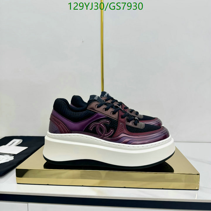 Women Shoes-Chanel Code: GS7930 $: 129USD