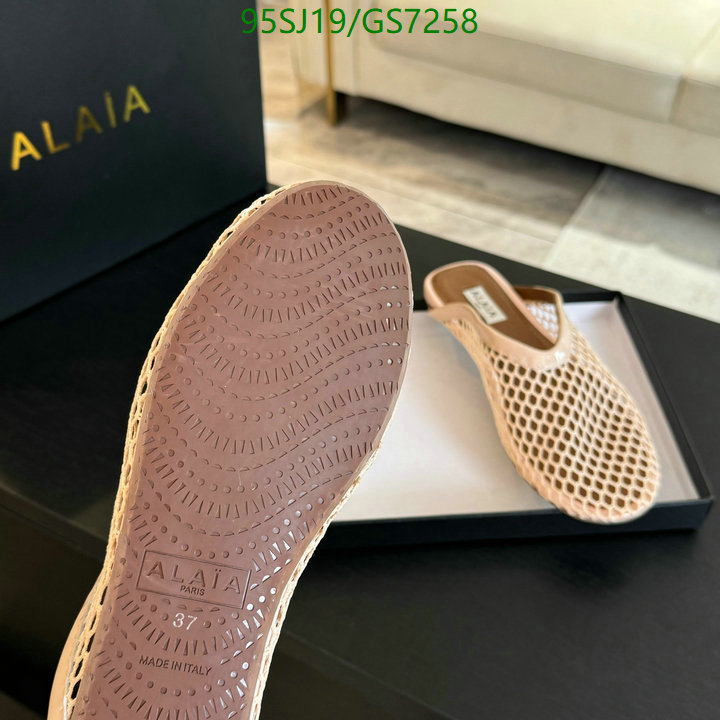 Women Shoes-ALAIA Code: GS7258 $: 95USD