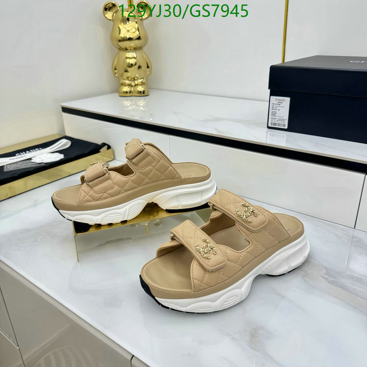 Women Shoes-Chanel Code: GS7945 $: 129USD
