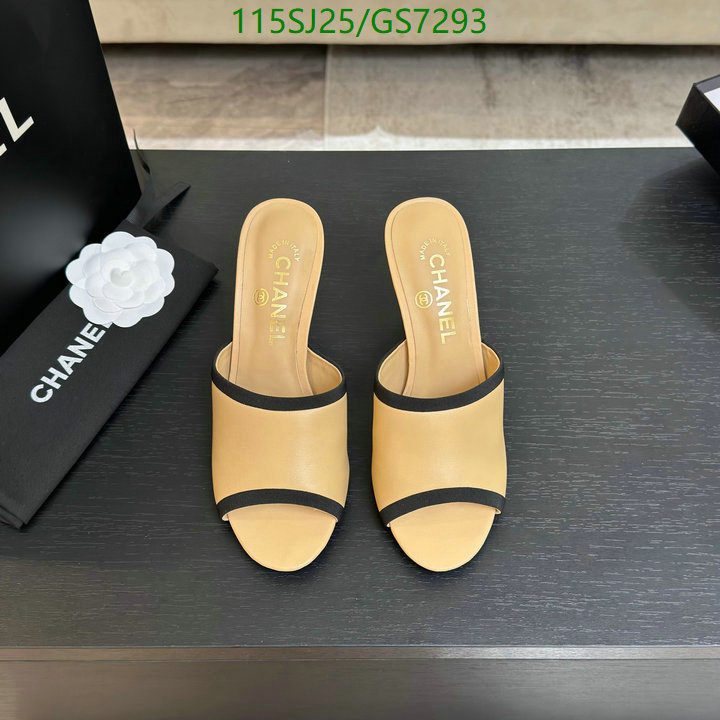 Women Shoes-Chanel Code: GS7293 $: 115USD