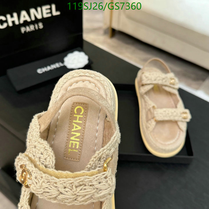 Women Shoes-Chanel Code: GS7360 $: 119USD