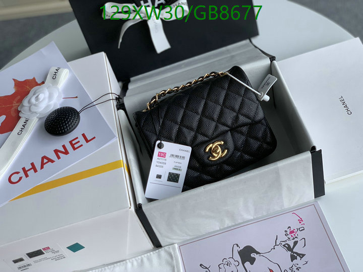 Chanel Bag-(Mirror)-Crossbody- Code: GB8677 $: 129USD