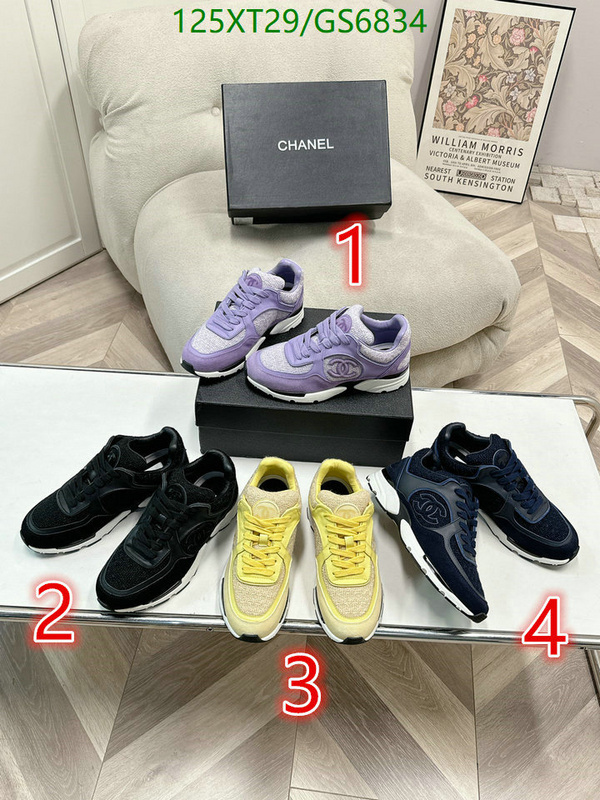 Men shoes-Chanel Code: GS6834 $: 125USD
